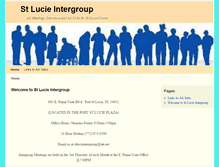 Tablet Screenshot of aastlucieintergroup.com